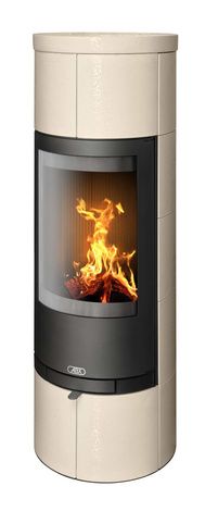 Печь-камин ABX Kastilie, белый бриллиант в Калининграде